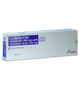 CLAVENTIN TAB 500MG